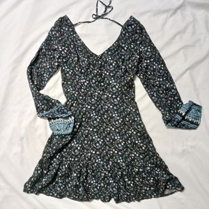 Hollister NWT Floral Paisley Mini Dress Size Small